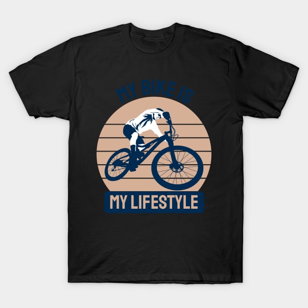 my bike is my lifestyle T-Shirt by busines_night